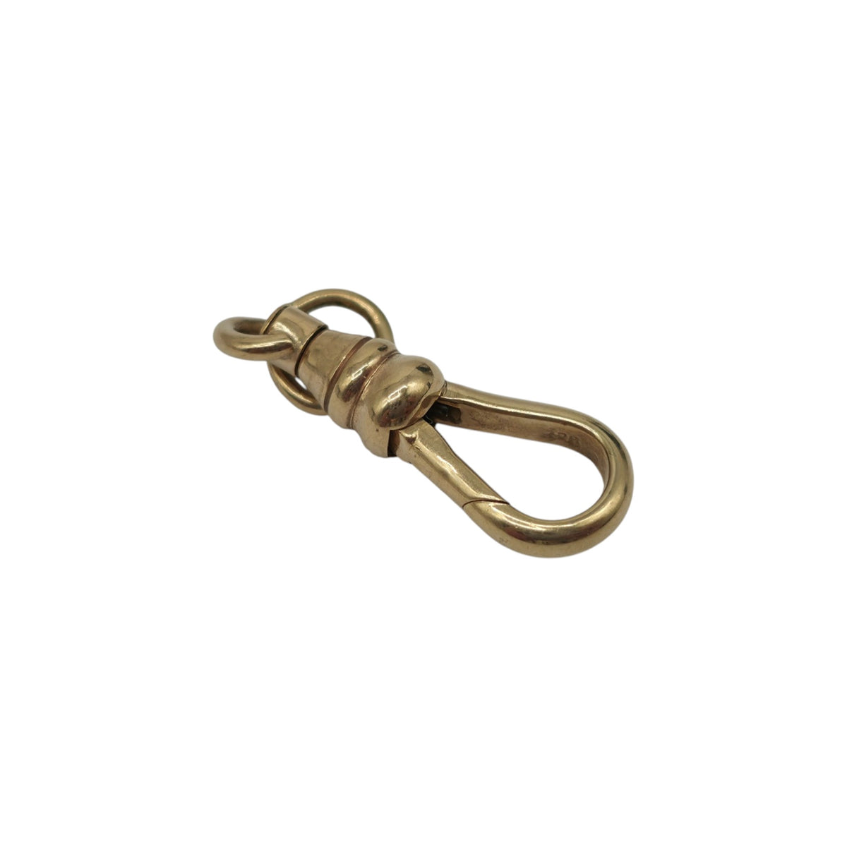 9ct Yellow Gold Swivel Dog Clip L 2.0 cm 1.4 g.