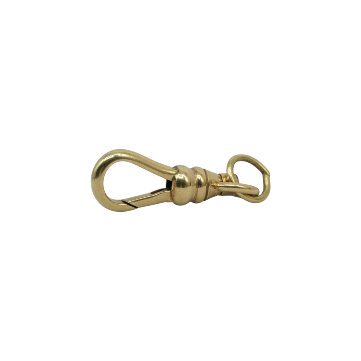 9ct Yellow Gold Swivel Dog Clip L 2.0 cm 1.4 g.
