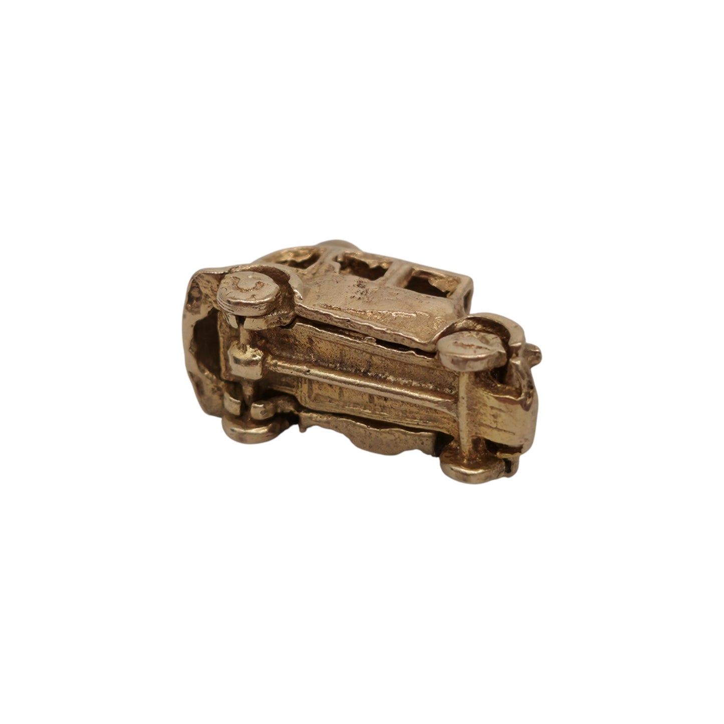 9ct 375 Yellow Gold Taxi Opening Charm 1967 L 1.7 cm 3.6 g.