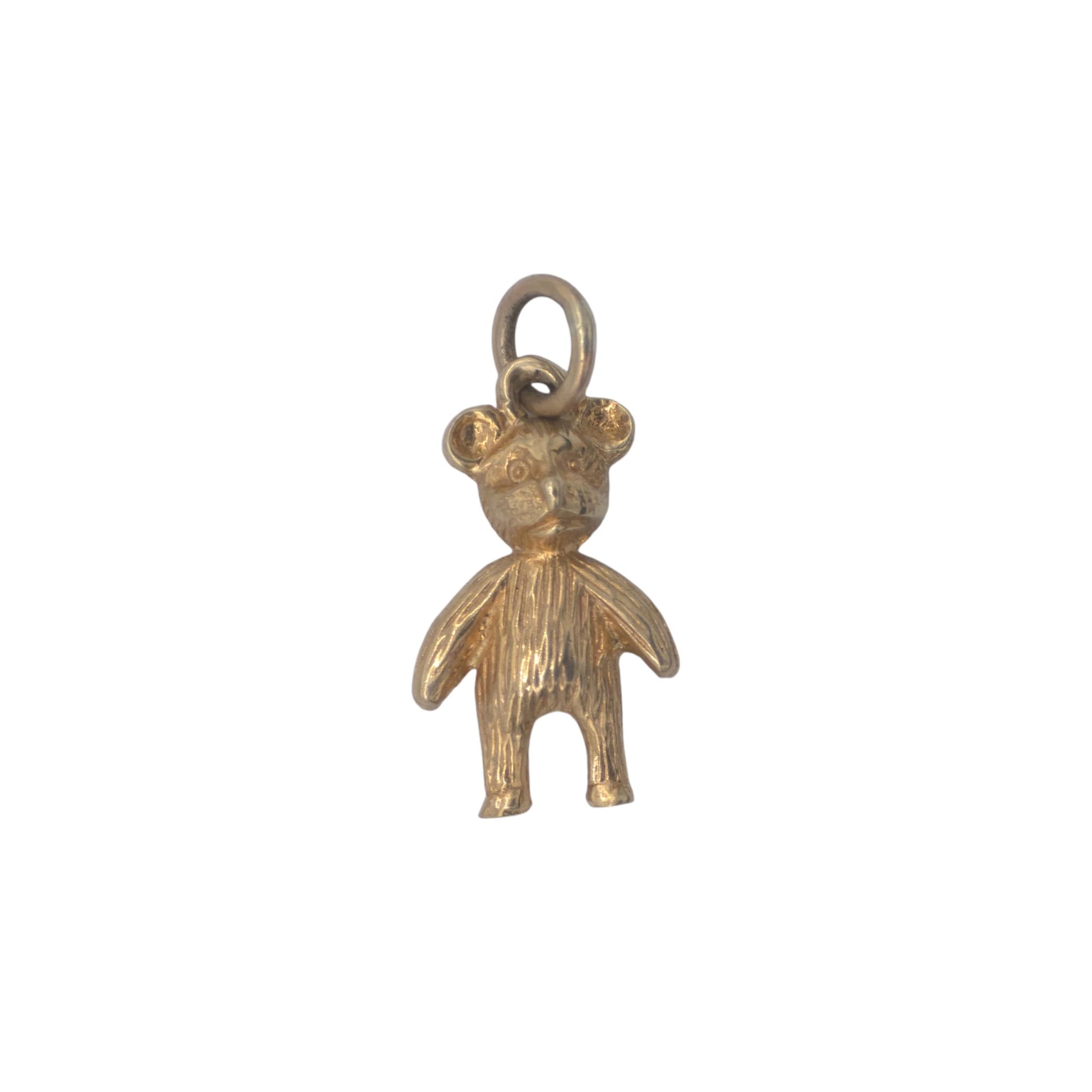 9ct 375 Yellow Gold Teddy Bear Charm 