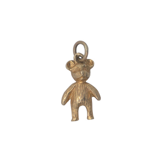 9ct 375 Yellow Gold Teddy Bear Charm 