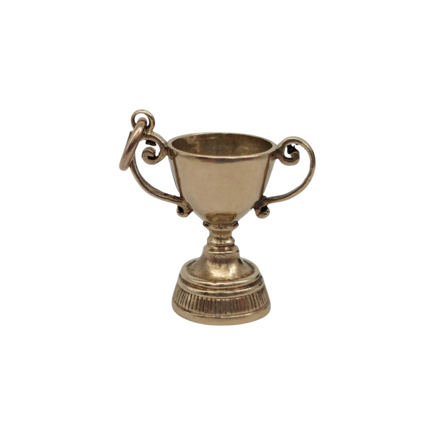 9ct 375 Yellow Gold Trophy Cup Charm 1963 L 1.9 cm 4.0 g.