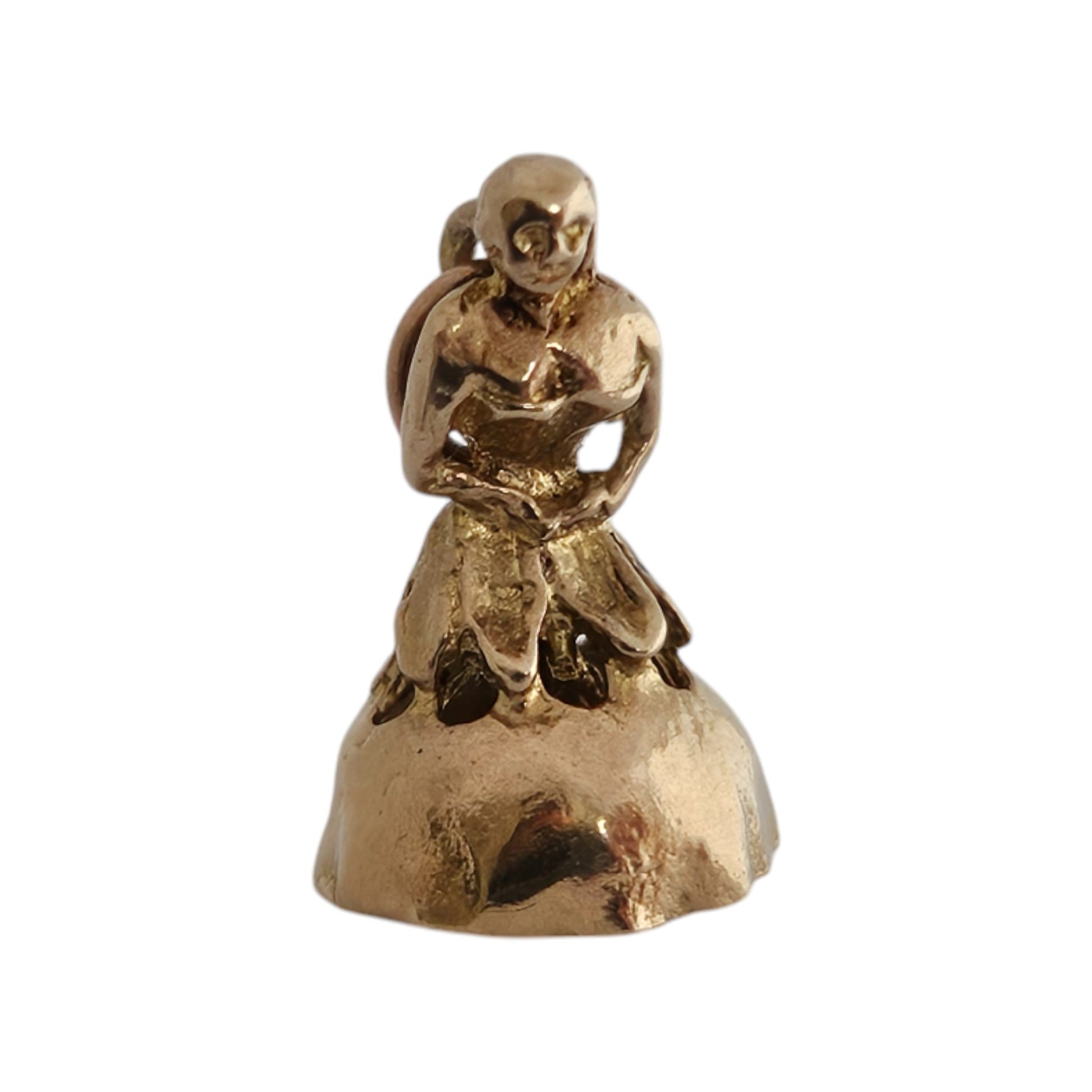 9ct 375 yellow gold Bell Charm