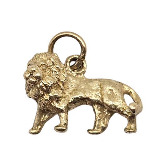 9ct Lion Charm