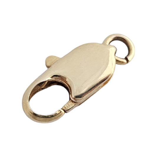 9ct 375 Yellow Gold Lobster Clasp L 1.5 cm 1.3 g