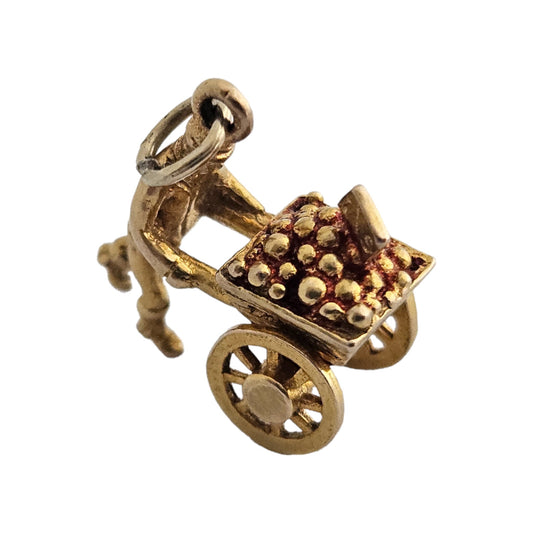 9ct 375 Yellow Gold Merchant Charm 1959 L 1.4 cm 2.8 g