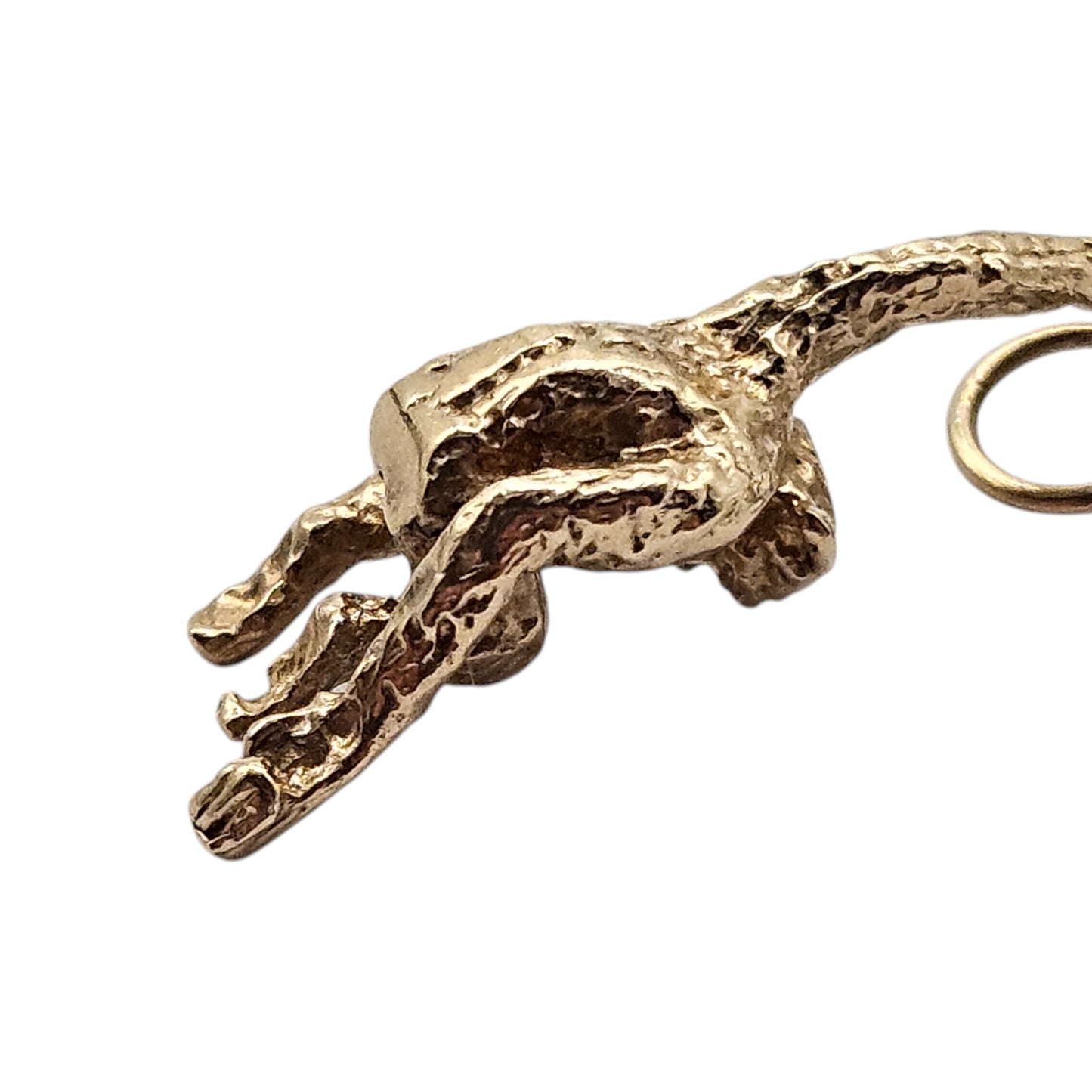 9ct 375 Yellow Gold Monkey Charm L 2.6 cm 2.6 g.