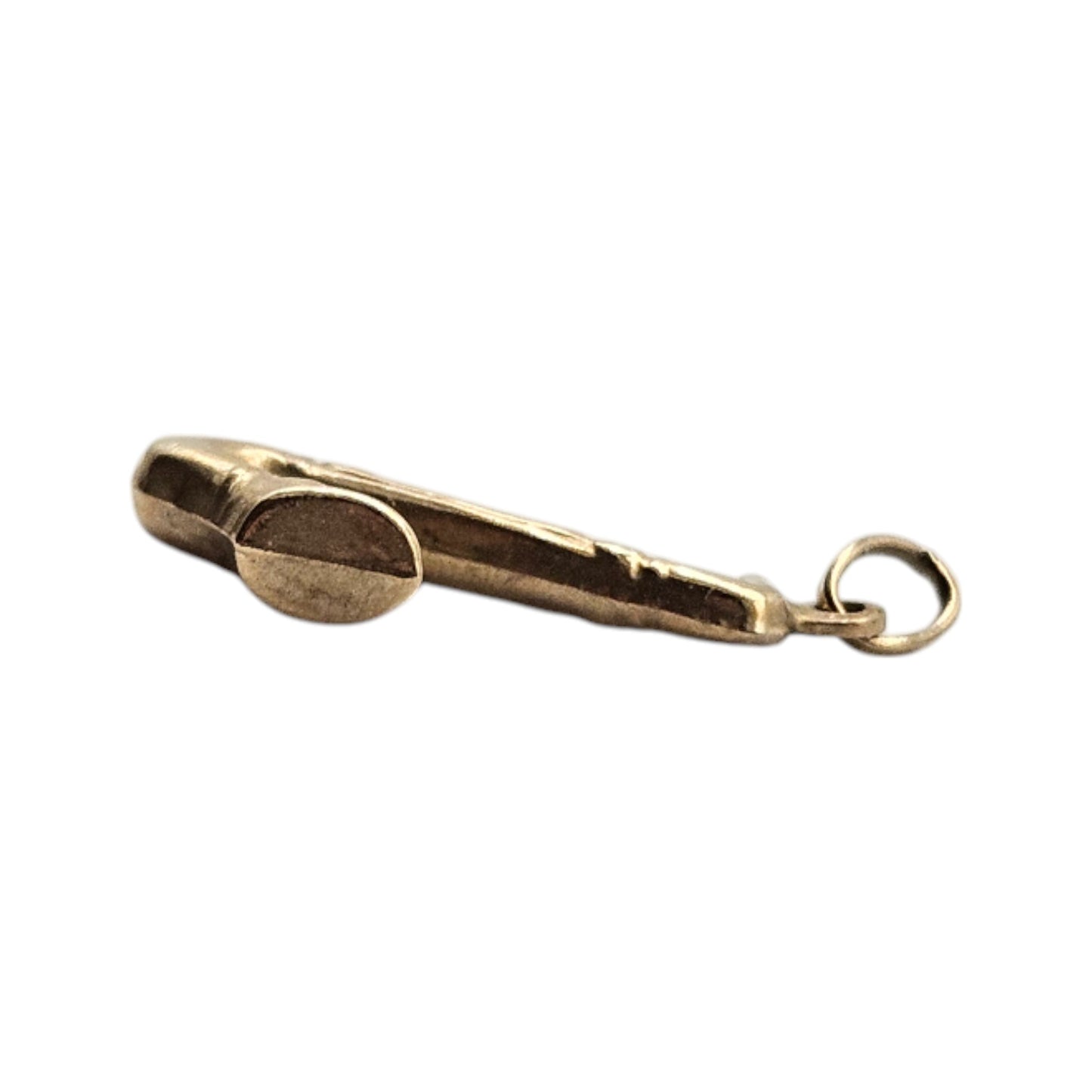 9ct Yellow Gold Saxophone Charm L 1.7 cm 0.6 g.
