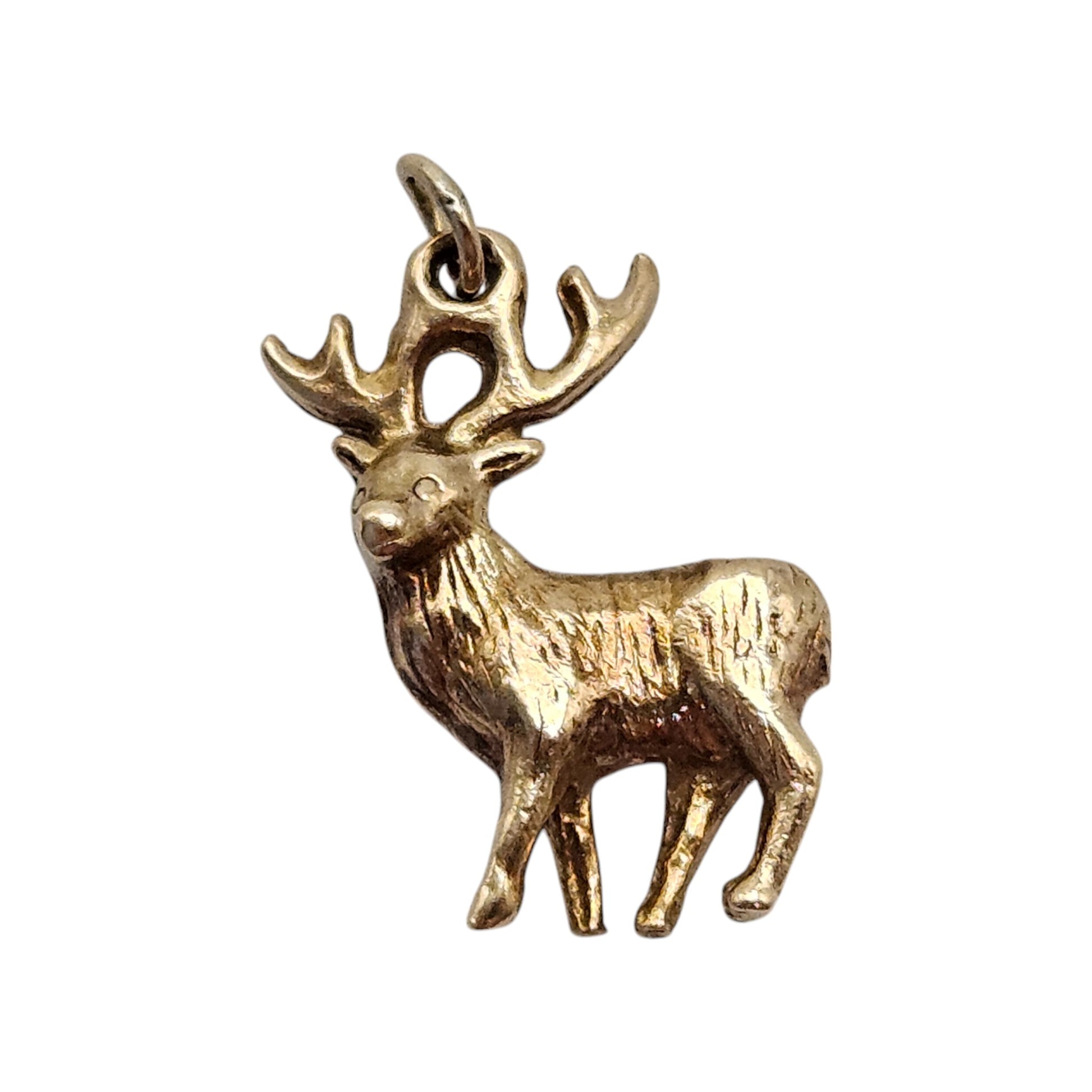 9ct gold Stag Charm
