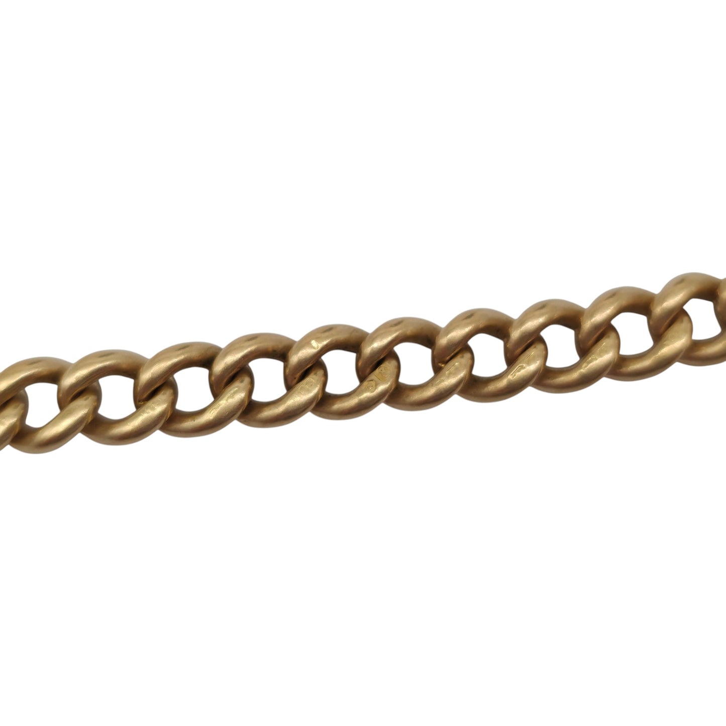 Antique 18ct 750 Yellow Gold Double Albert Chain 1905 L 44.6 cm 57.6 g.