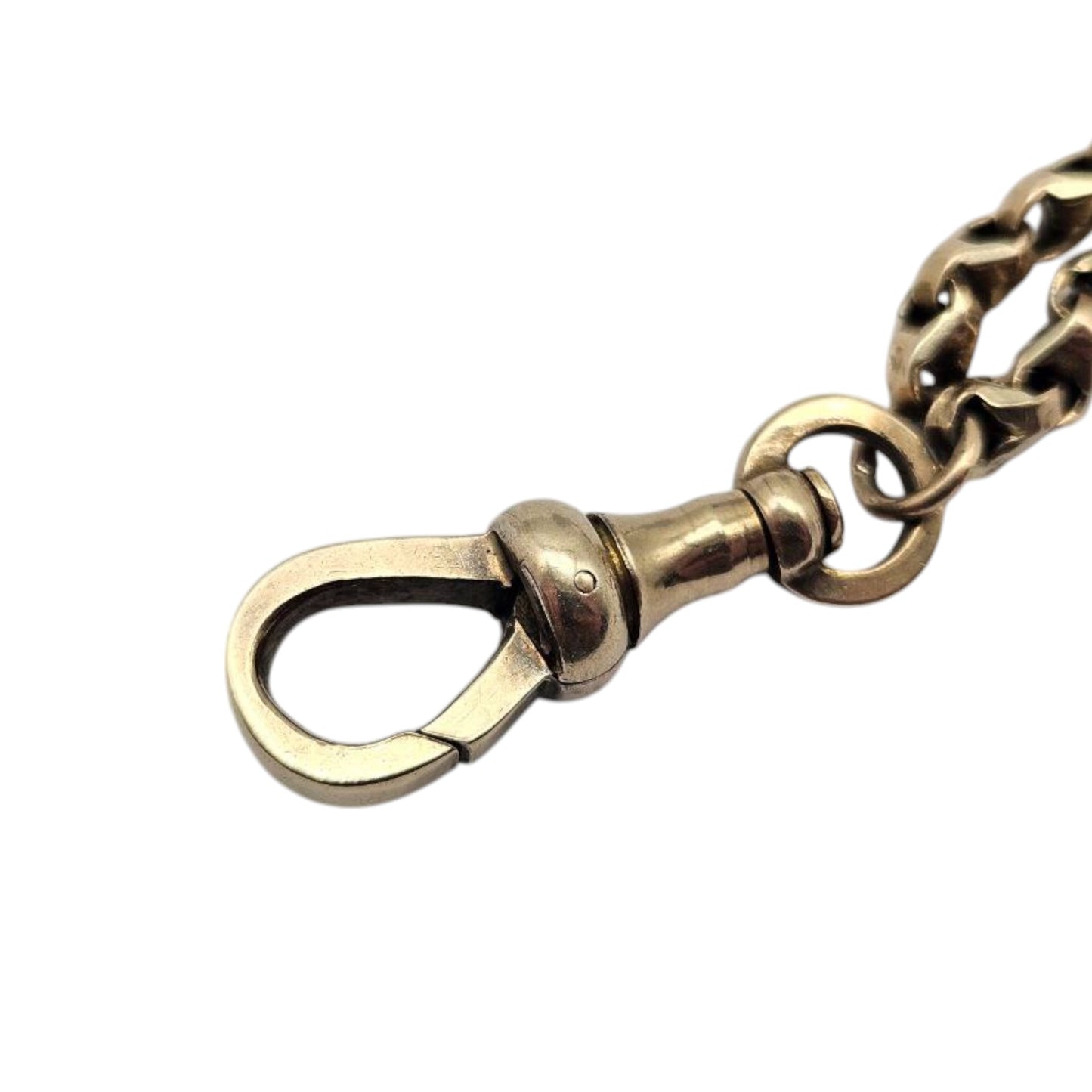 Antique 10ct Yellow Gold Guard Chain c.1900 L 170 cm 31.5 g.