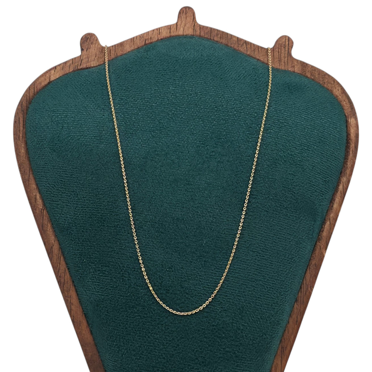 Antique 15ct Yellow Gold Cable Chain c.1900 L 43.0 cm 1.8 g.