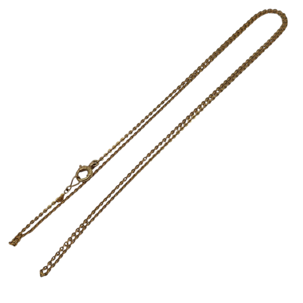 Antique 15ct Yellow Gold Cable Chain c.1900 L 43.0 cm 1.8 g.