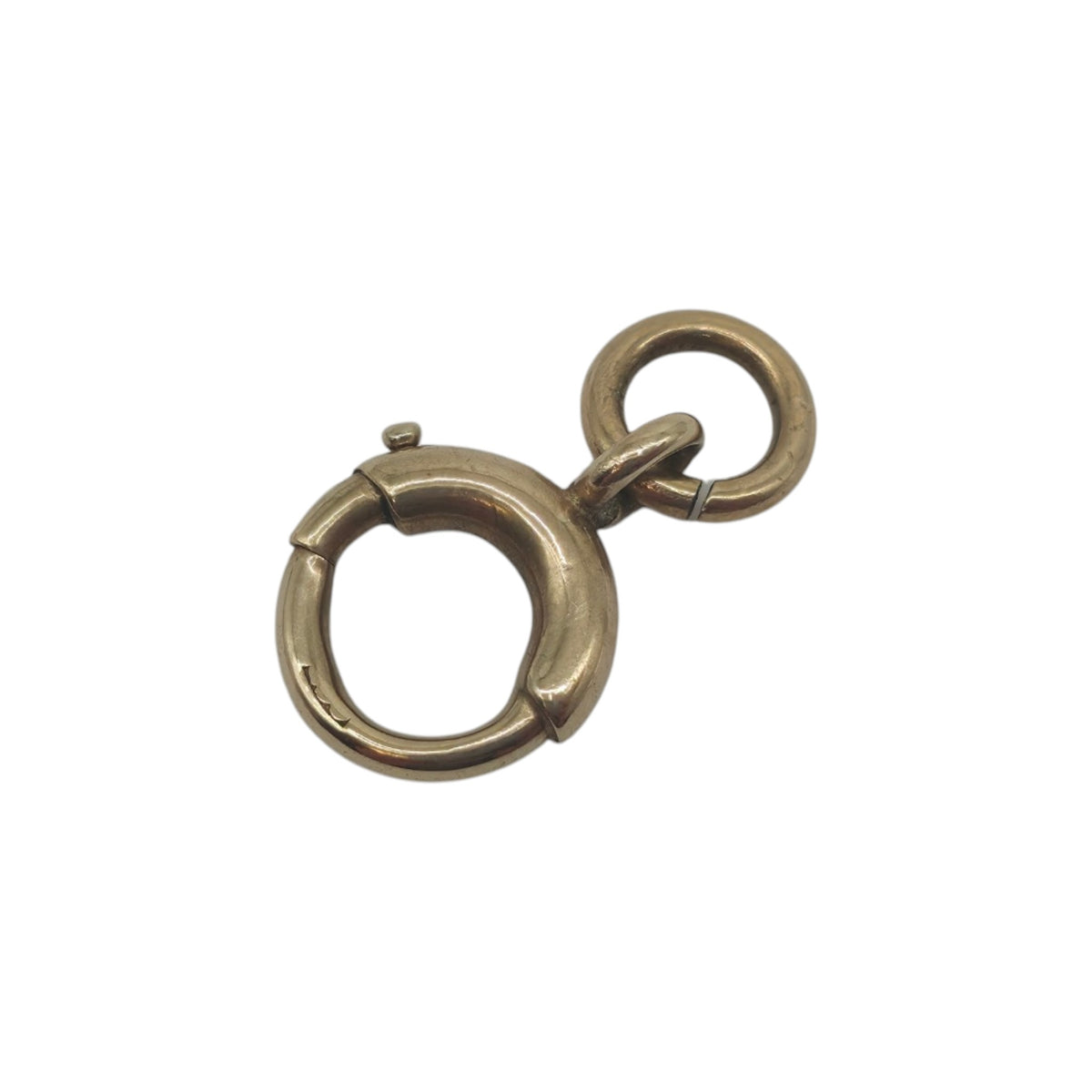 Antique 9ct Rose Gold Bolt Clasp c.1900 L 1.3 cm 0.9 g.