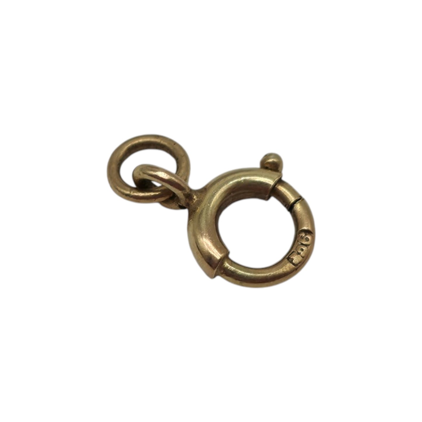 Antique 9ct 375 Yellow Gold Bolt Clasp c.1900 L 0.9 cm 0.3 g.