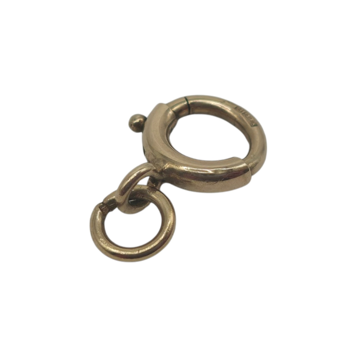 Antique 9ct 375 Rose Gold Bolt Clasp c.1900 L 1.1 cm 0.4 g.