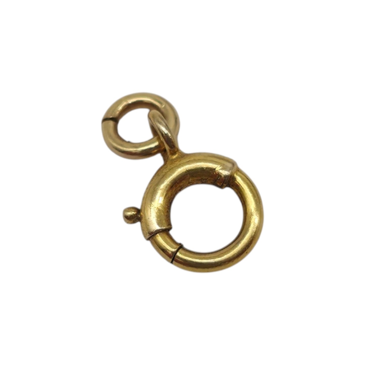 Antique 9ct Yellow Gold Bolt Clasp c.1900 L 0.7 cm 0.2 g.