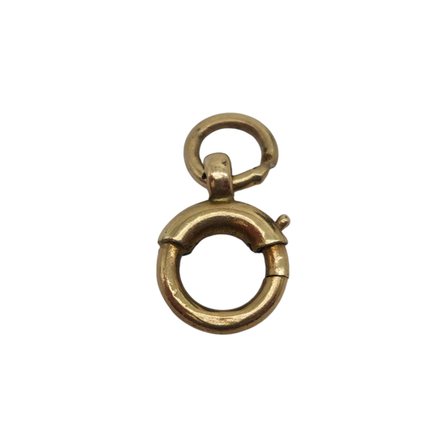 Antique 9ct Yellow Gold Bolt Clasp c.1900 L 9 mm 0.3 g.