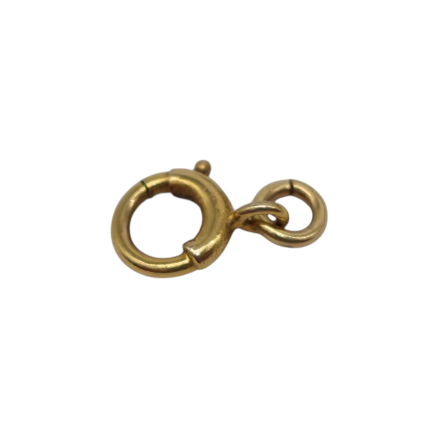 Antique 9ct Yellow Gold Bolt Clasp c.1900 L 0.7 cm 0.2 g.