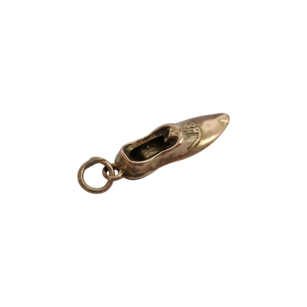 Antique 9ct Rose Gold Boot Charm c.1900 L 2.0 cm 0.5 g.