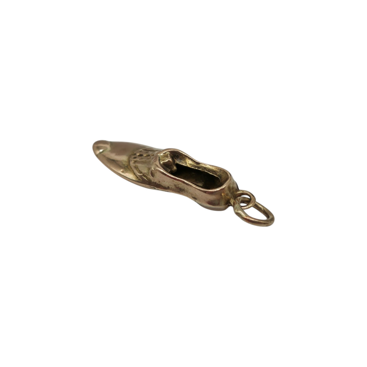Antique 9ct Rose Gold Boot Charm c.1900 L 2.0 cm 0.5 g.