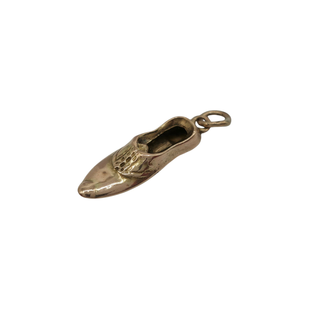 Antique 9ct Rose Gold Boot Charm c.1900 L 2.0 cm 0.5 g.
