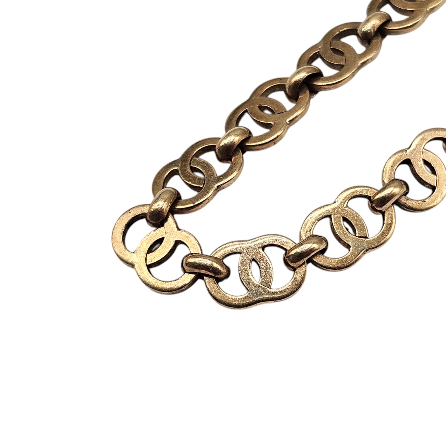 Antique 9ct Yellow Gold Fancy Bracelet c.1900 L 19.1 cm 6.8 g.