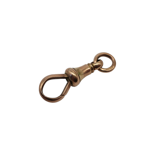 Antique 9ct 375 Rose Gold Dog Clip