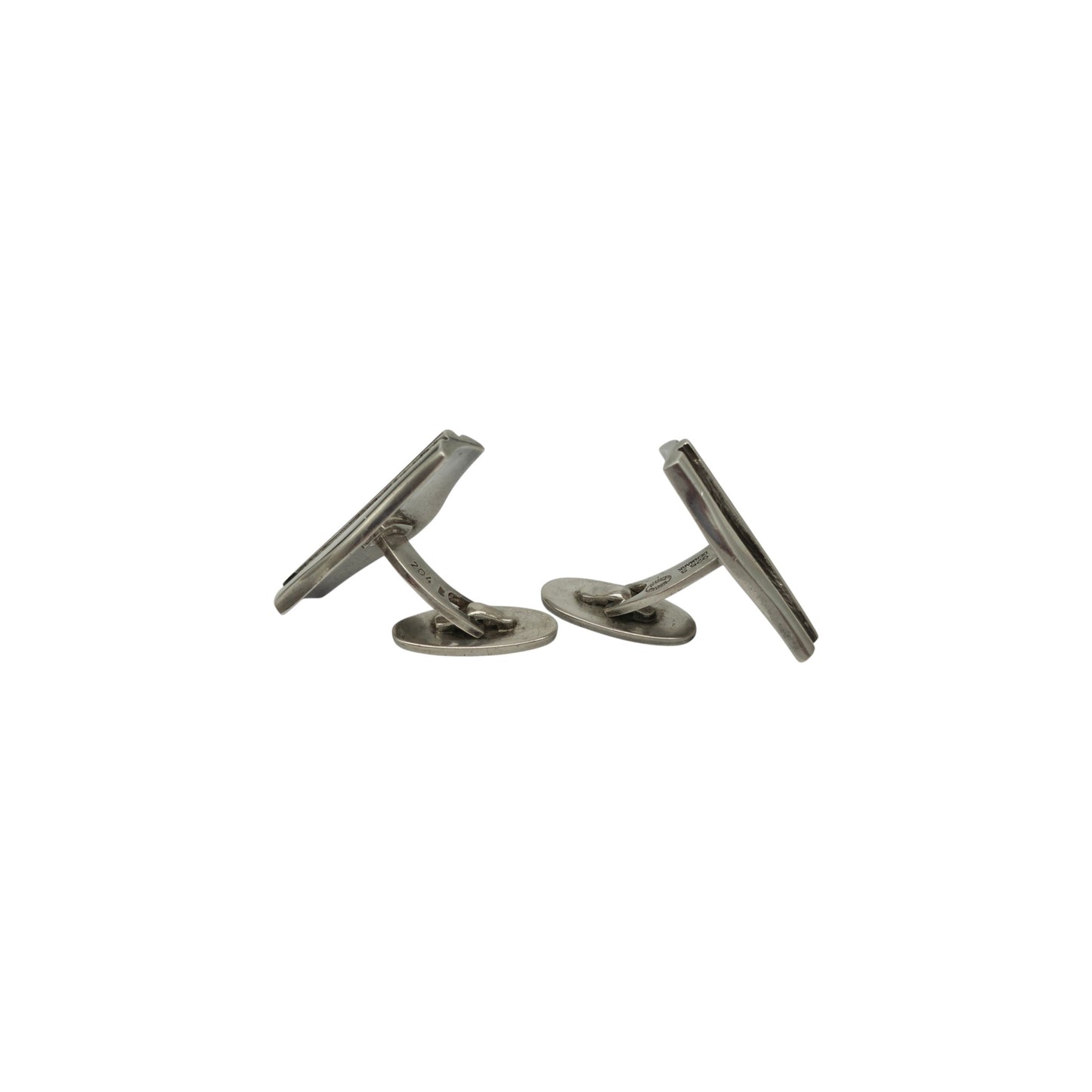 Georg Jensen Pair Of Sterling Silver Cufflinks