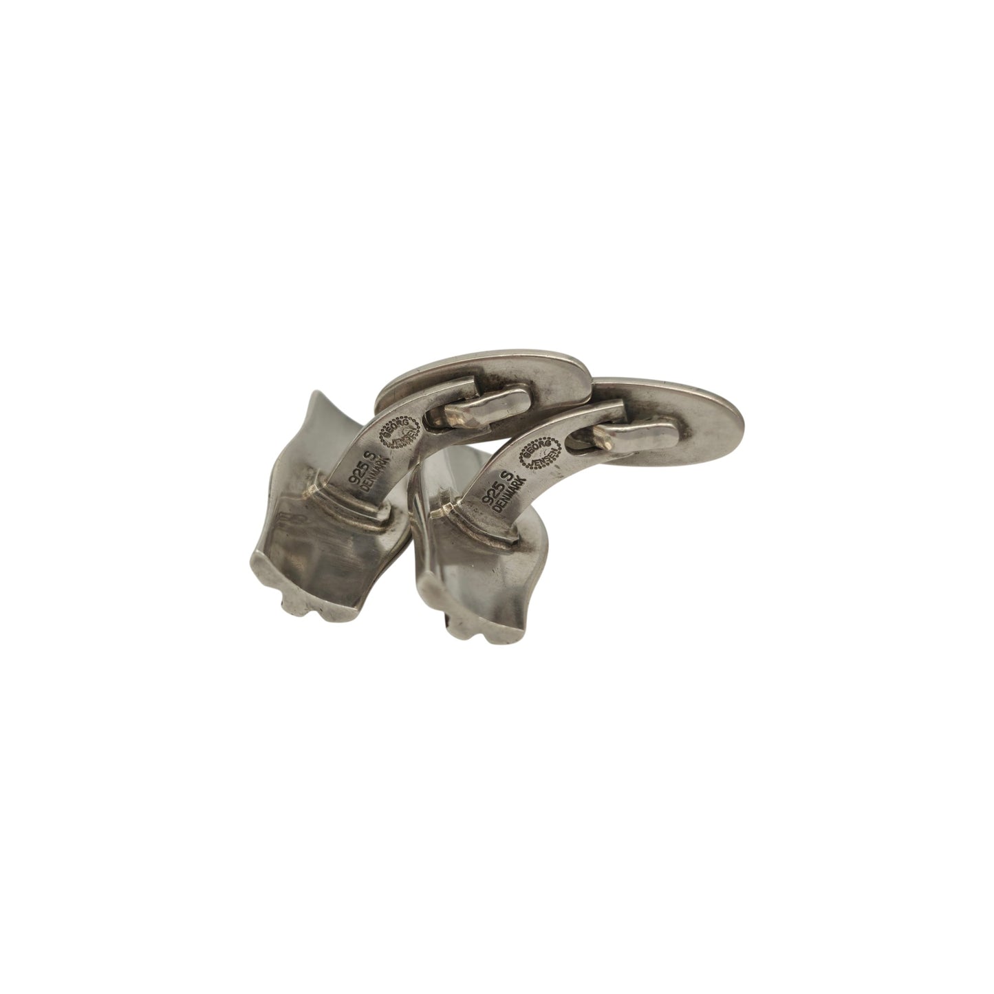 Georg Jensen Pair Of Sterling Silver Cufflinks