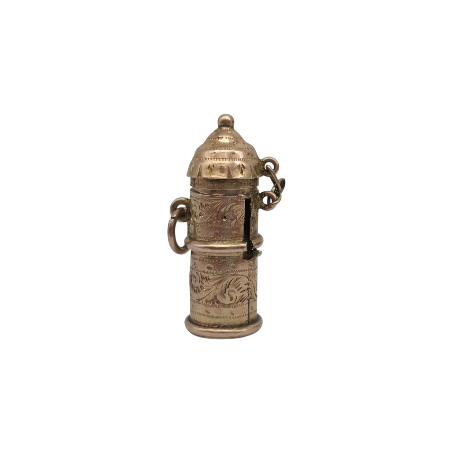レア ヴィクトリアン 9ct 375 イエローゴールド ポップアップ デビルチャーム 1899年製 長さ2.3cm 2.7g